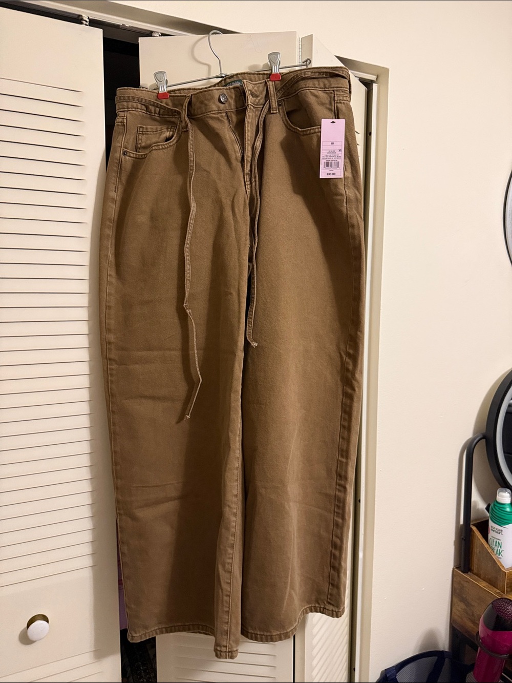 wild fable Wide Leg Pants in Brown